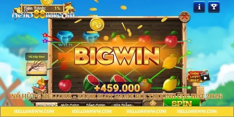 Nổ Hũ PG Hello88 - Sảnh Slot Game Đổi Thưởng Cực Hot 2026