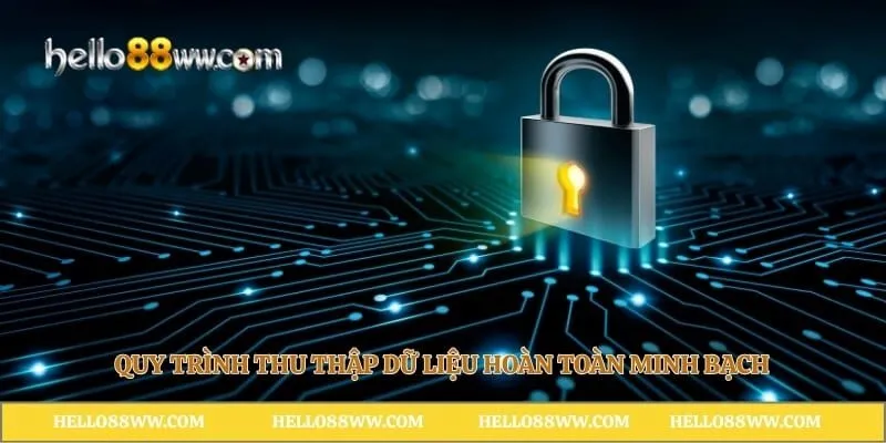 Quy trình thu thập dữ liệu hoàn toàn minh bạch